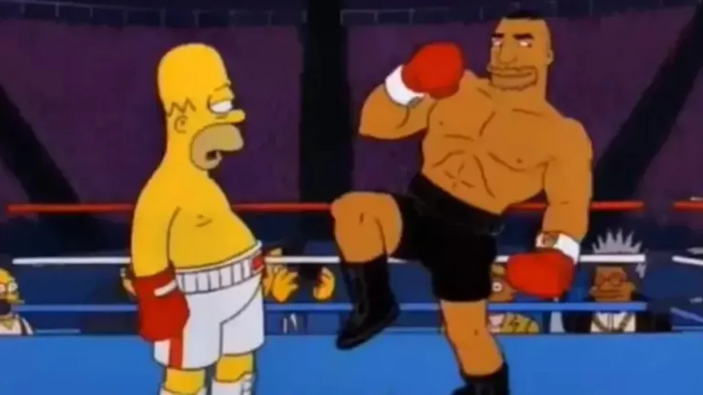 1998’de İzlettiler, 2024’te Gerçekleşti: Simpsonlar Tyson-Paul Tahmini