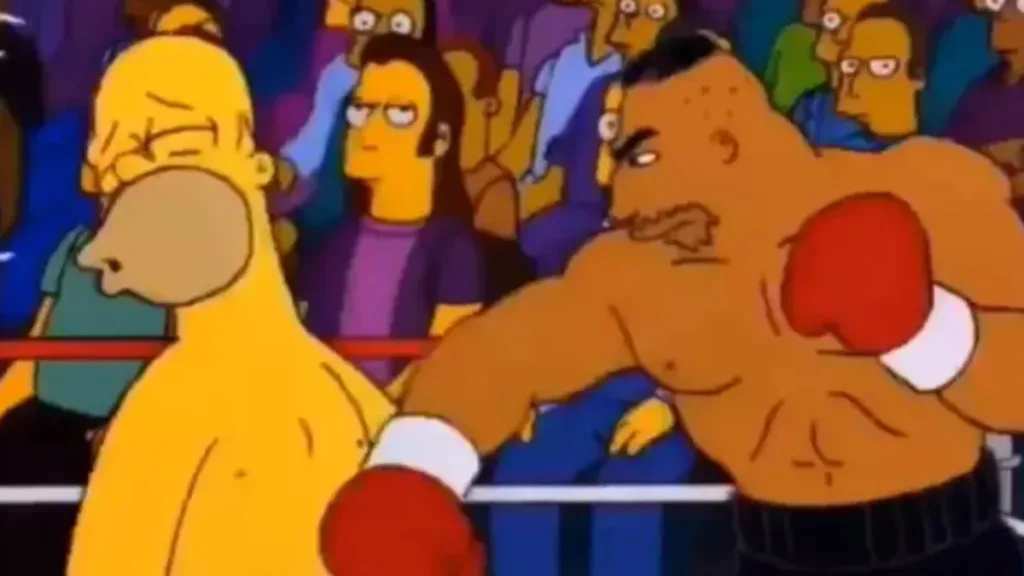 1998’de İzlettiler, 2024’te Gerçekleşti: Simpsonlar’dan Tyson-Paul Tahmini