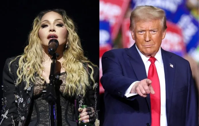 Popun Kraliçesi Madonna’dan Trump’a: “Hüküm Giymiş Suçlu!”