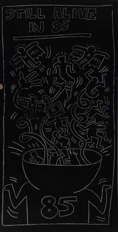 Keith Haring’in İkonik Metro Sanatı Sotheby’s Müzayedesinde