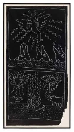 Keith Haring’in İkonik Metro Sanatı Sotheby’s Müzayedesinde