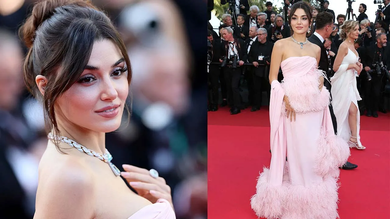Hande Erçel, Cannes Film Festivali’nde Kırmızı Halının Gözdesi Oldu