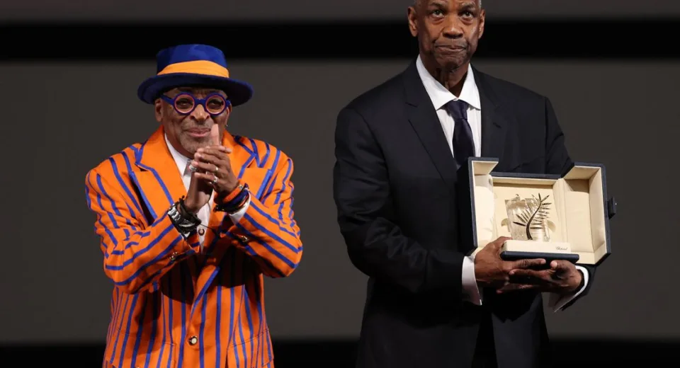 Spike Lee ve Denzel Washington Cannes'da Sinema Tarihi Yazdı