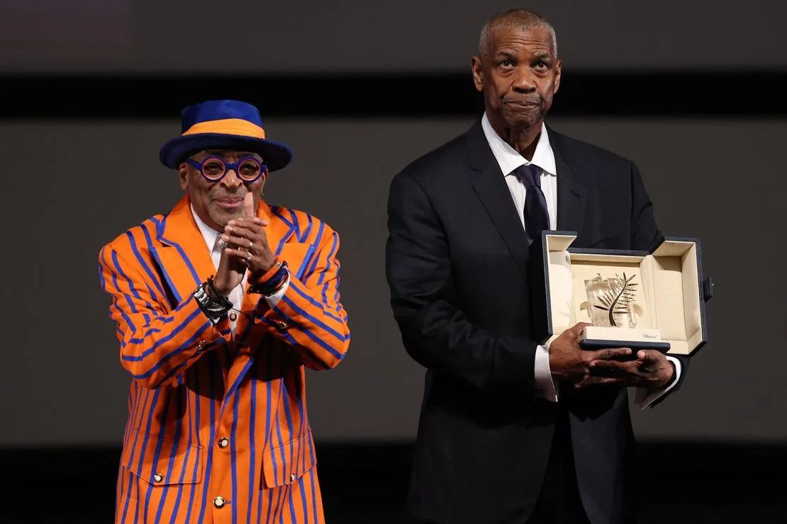 Spike Lee ve Denzel Washington Cannes'da Sinema Tarihi Yazdı