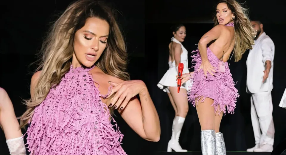 Hadise Bu Kez Pembeler İçerisinde Göz Kamaştırdı