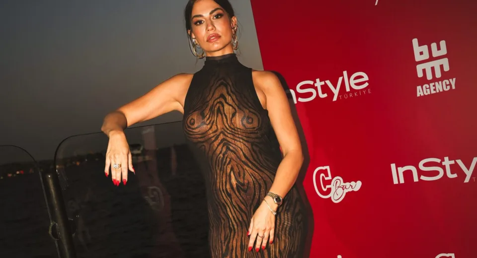 Demet Özdemir Instyle Davetinde Göz Kamaştırdı!