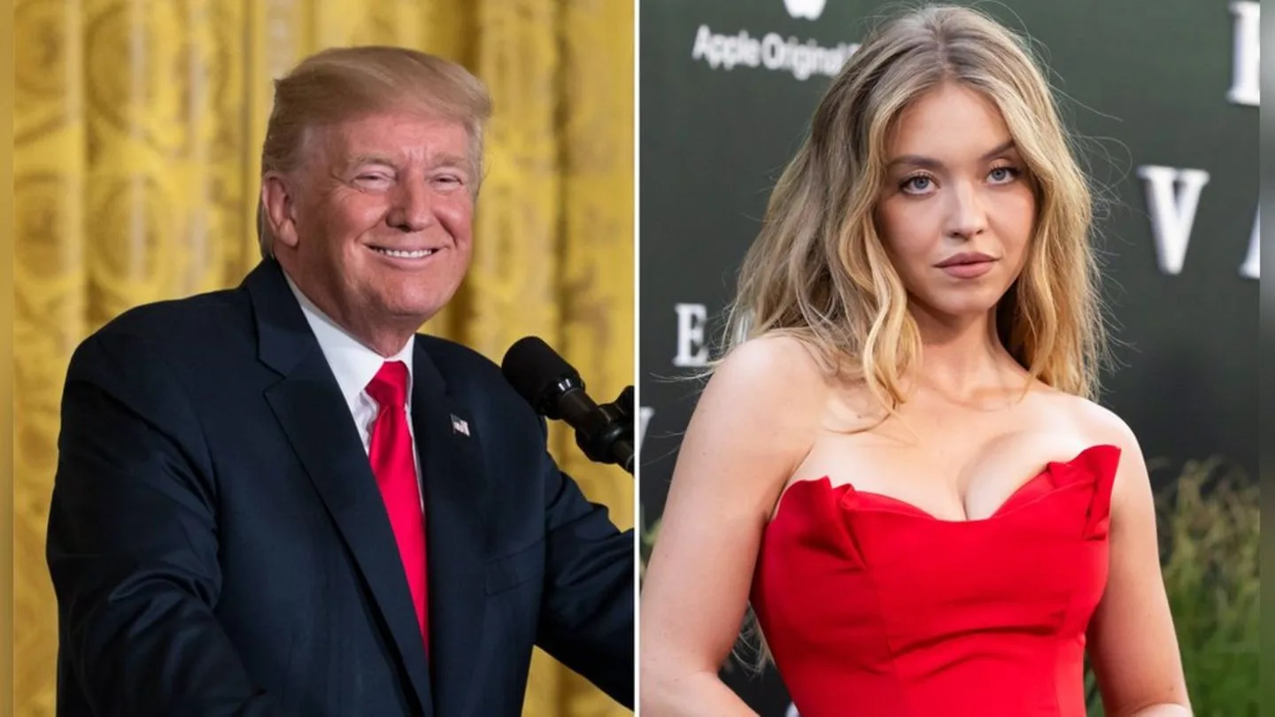 Donald Trump'tan Sydney Sweeney'e Övgü Yağmuru, Taylor Swift'e Sert Eleştiri!